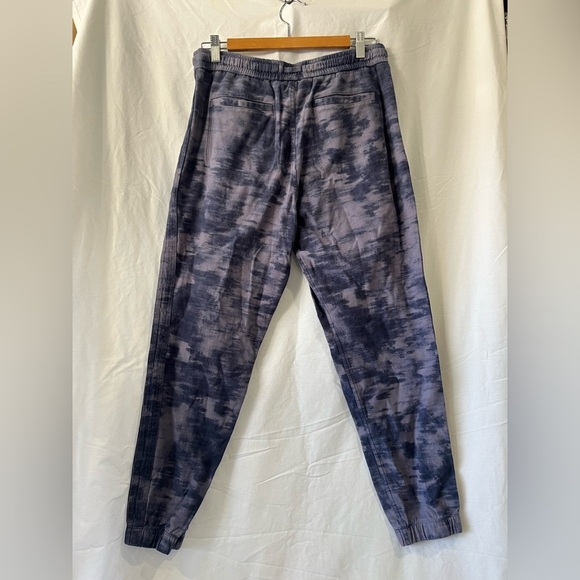 Athleta Farrallon Printed Purple Blue Jogger Size 10 - Picture 6 of 8